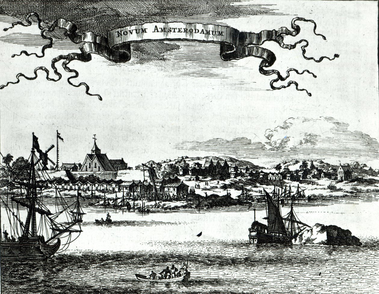Novum Amsterodamum, ca. 1667 von German School