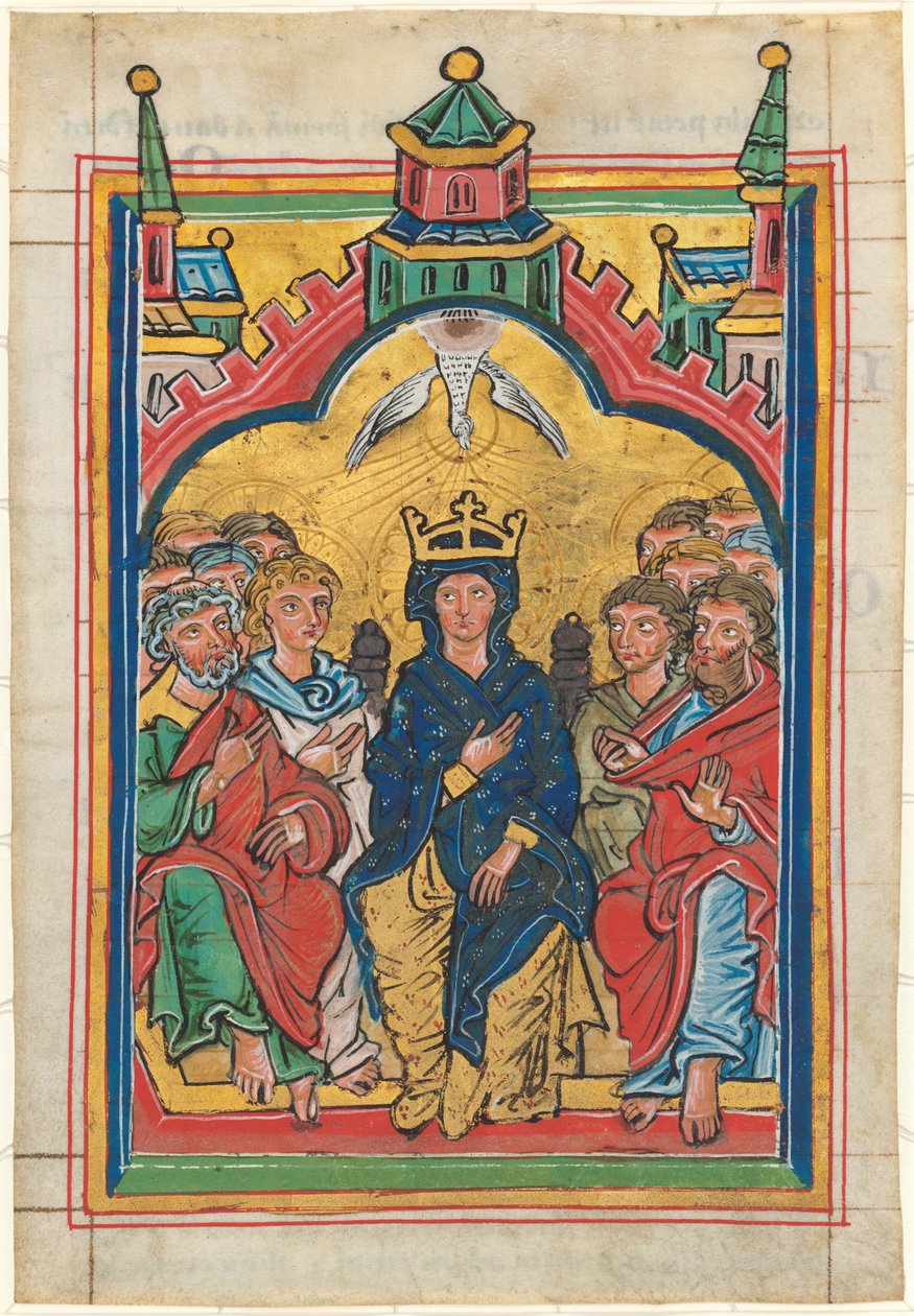 Pfingsten von German 13th Century