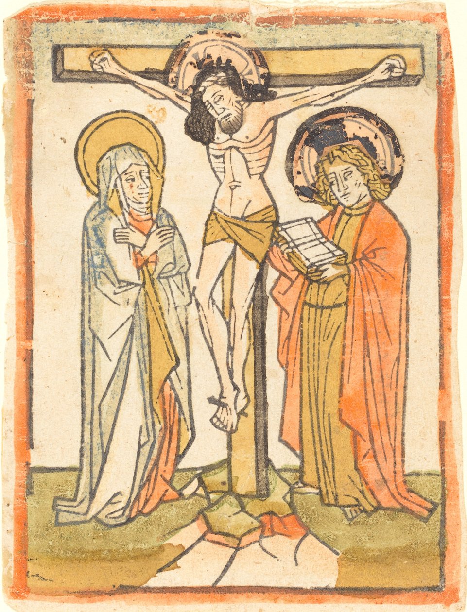 Christus am Kreuz von German 15th Century