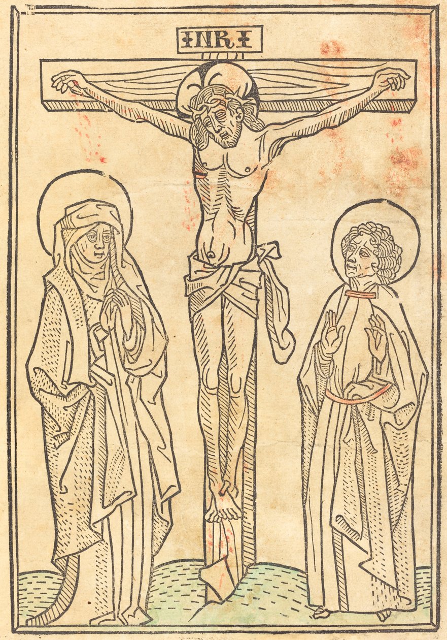 Christus am Kreuz von German 15th Century
