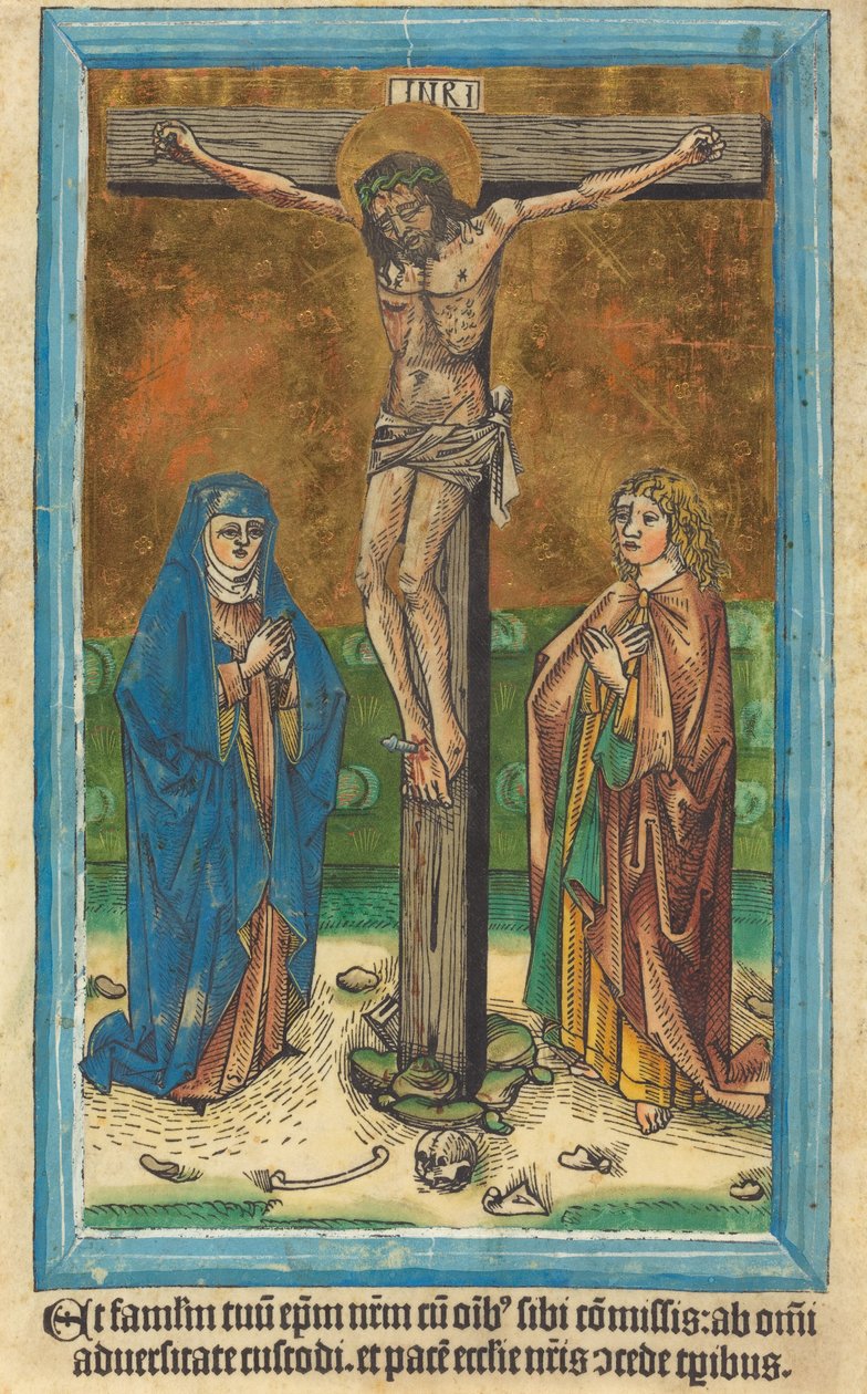 Christus am Kreuz von German 15th Century
