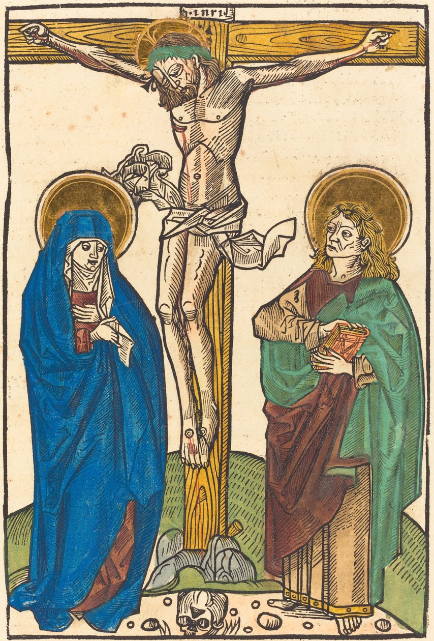 Christus am Kreuz von German 15th Century