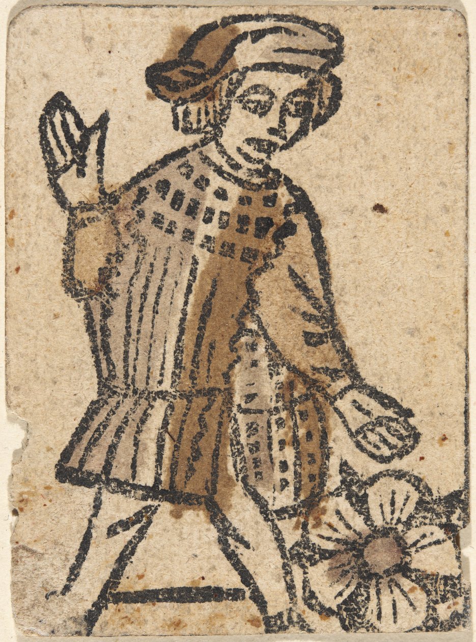 Spielkarte von German 15th Century