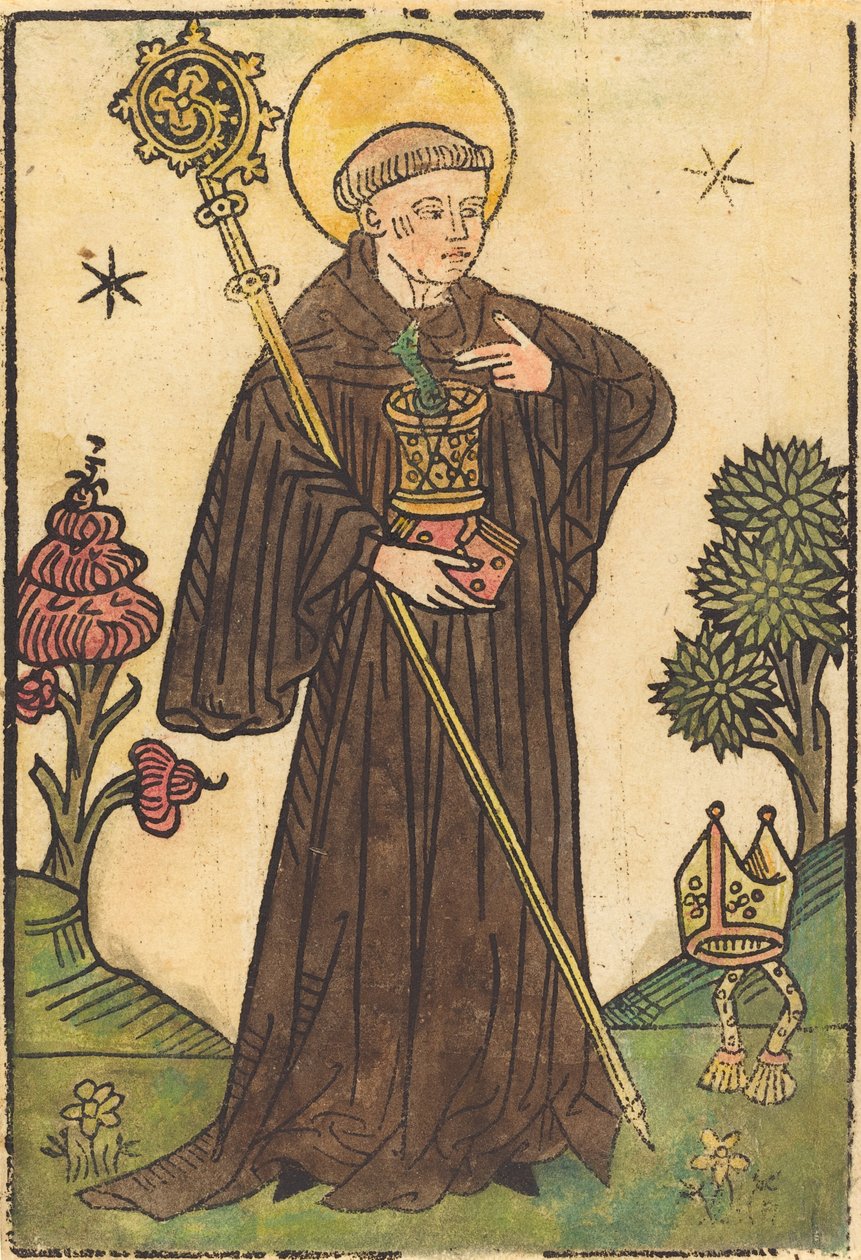 Heiliger Benedikt von German 15th Century