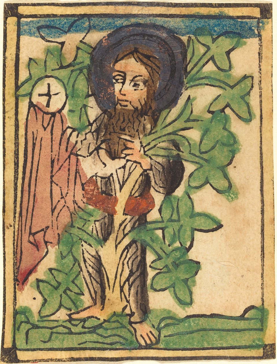 Heiliger Onuphrius von German 15th Century