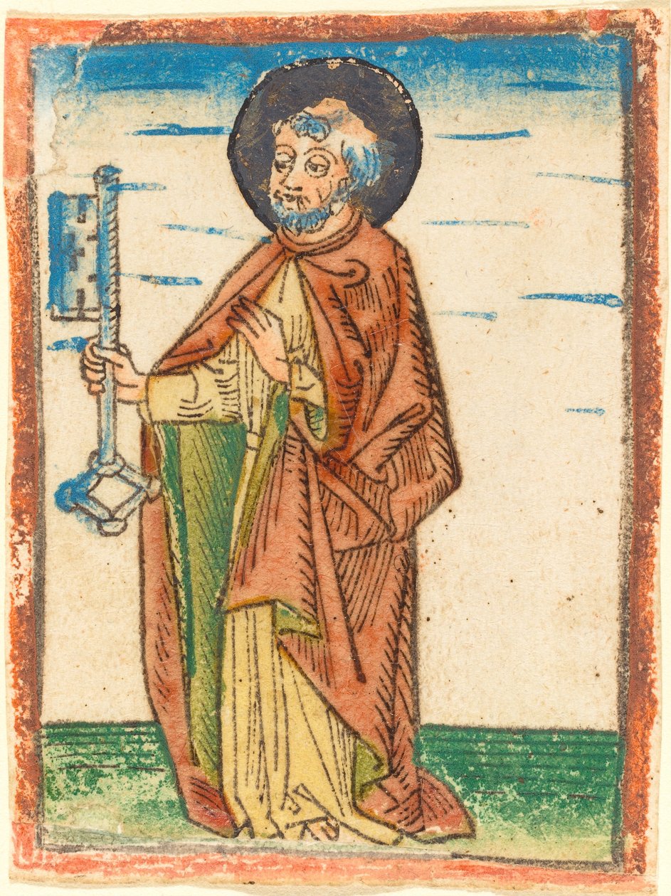 Heiliger Petrus von German 15th Century
