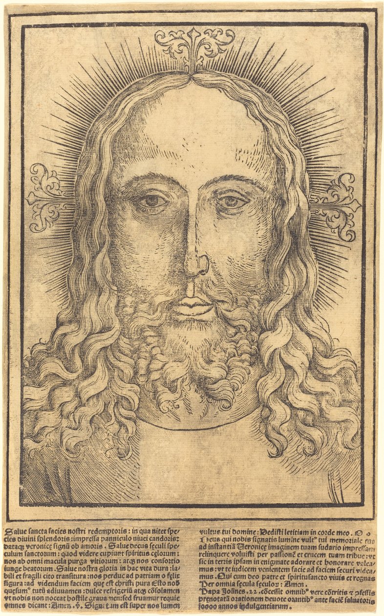 Der Kopf Christi von German 15th Century