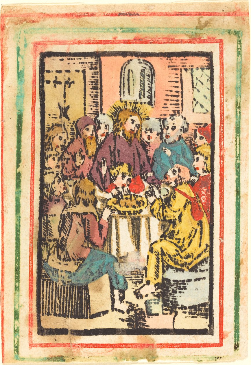 Das letzte Abendmahl von German 15th Century