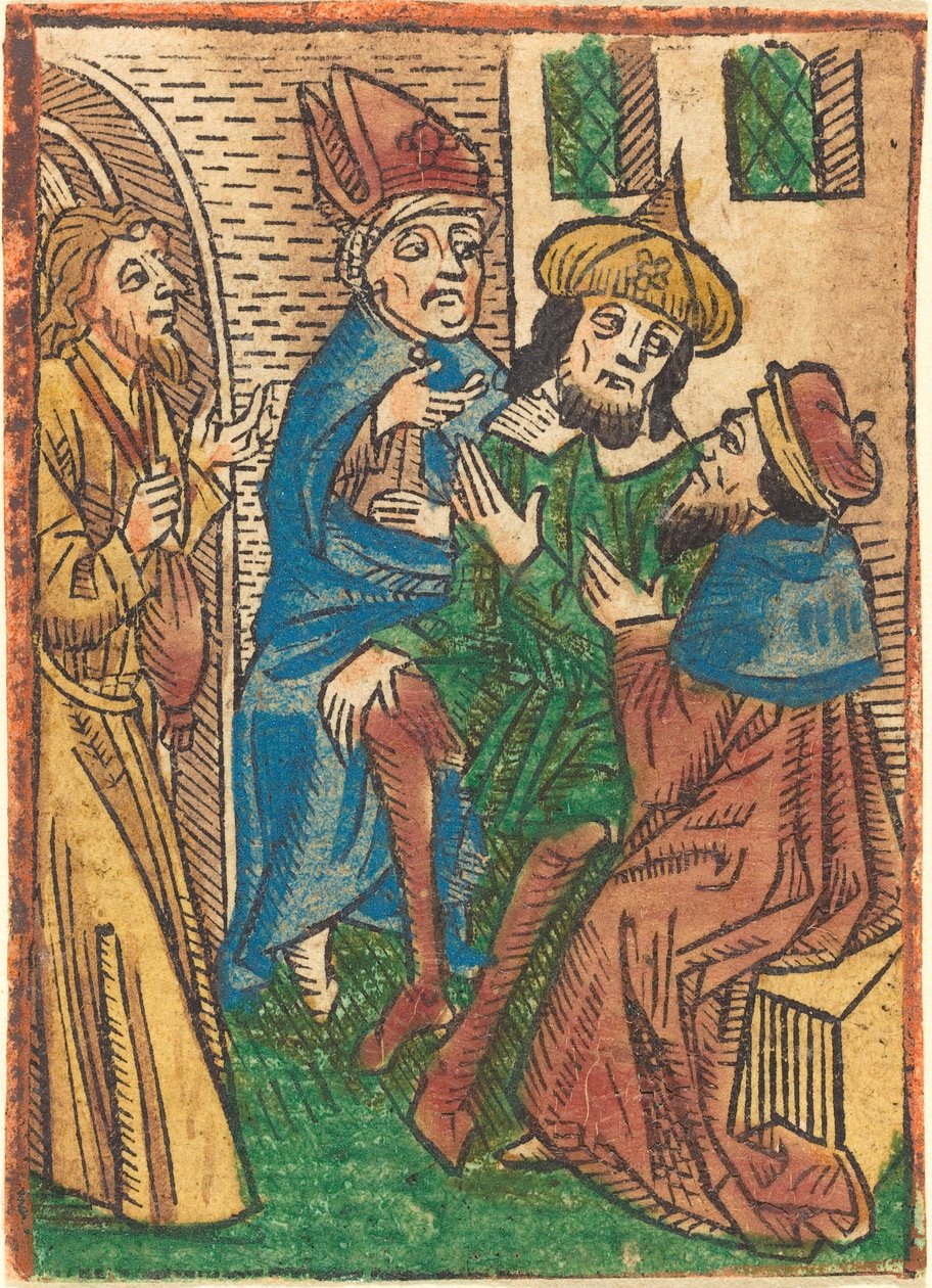 Der Verrat des Judas von German 15th Century