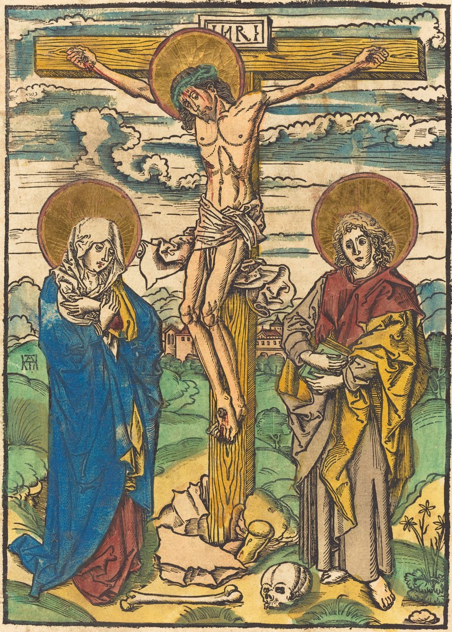 Christus am Kreuz von German 16th Century
