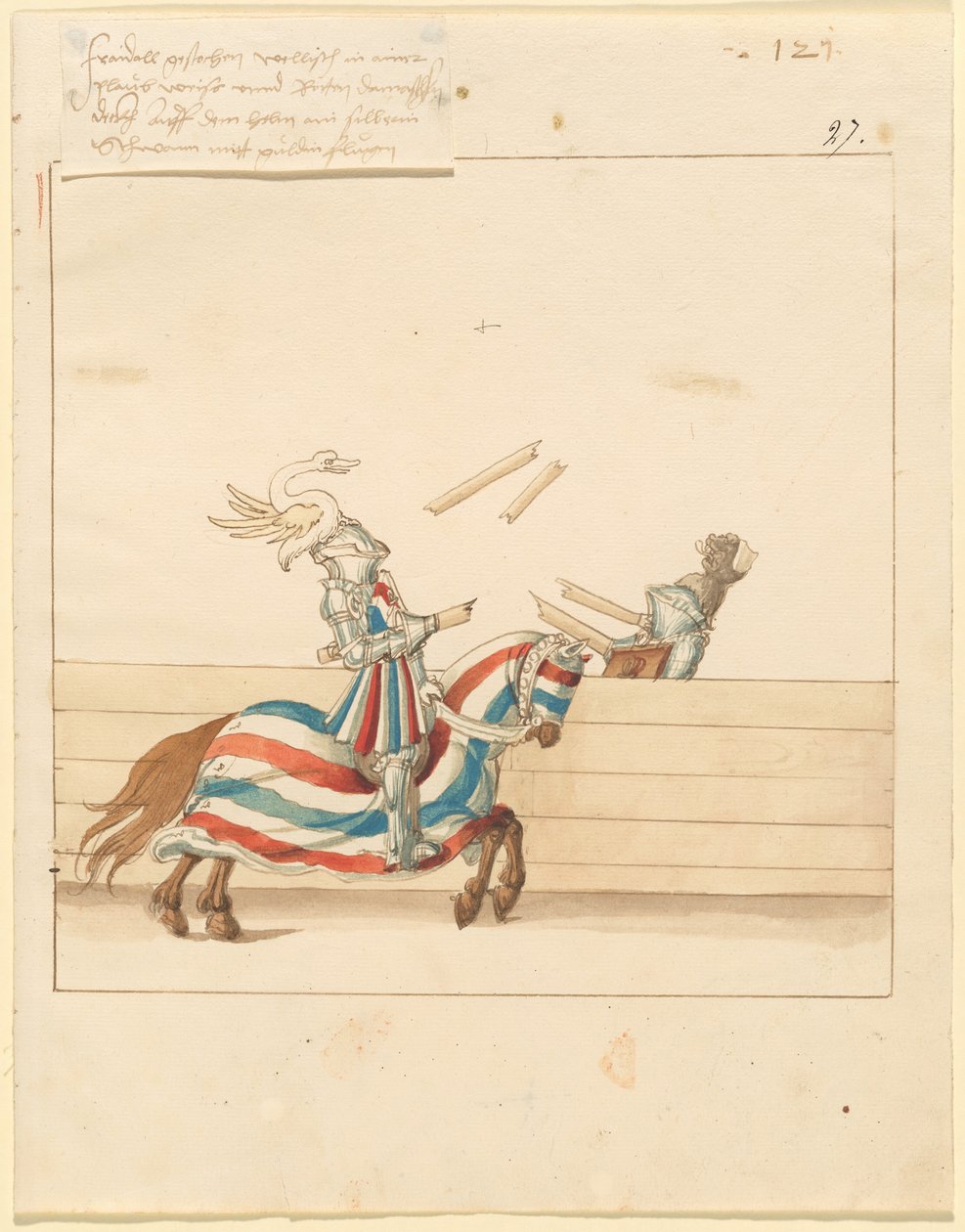 Italienisches Friedens-Turnier von German 16th Century