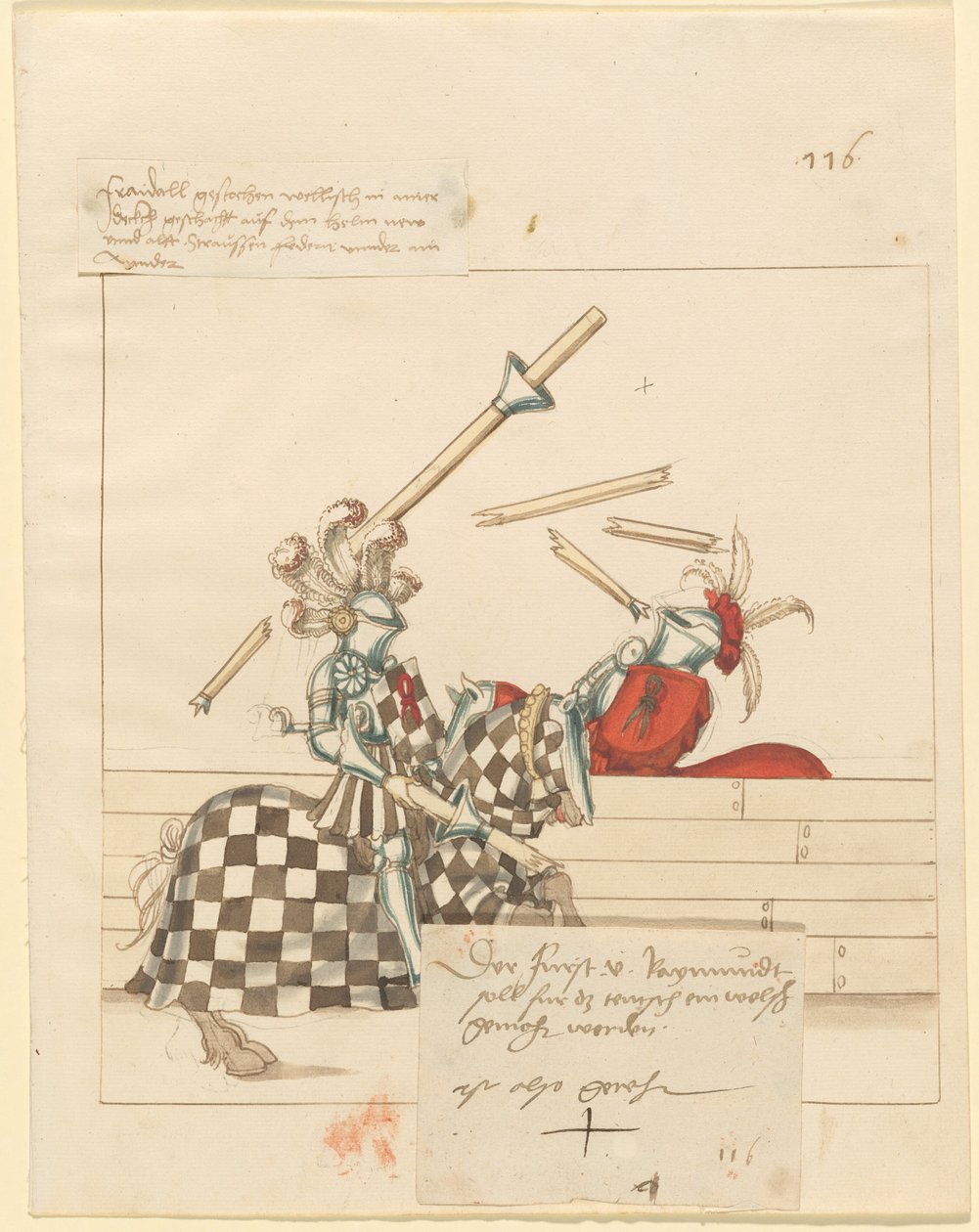 Italienisches Friedens-Turnier von German 16th Century