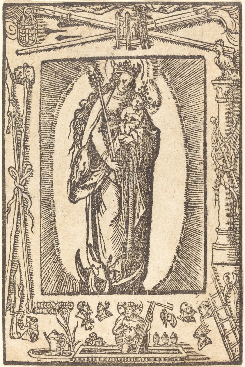 Madonna und Kind von German 16th Century