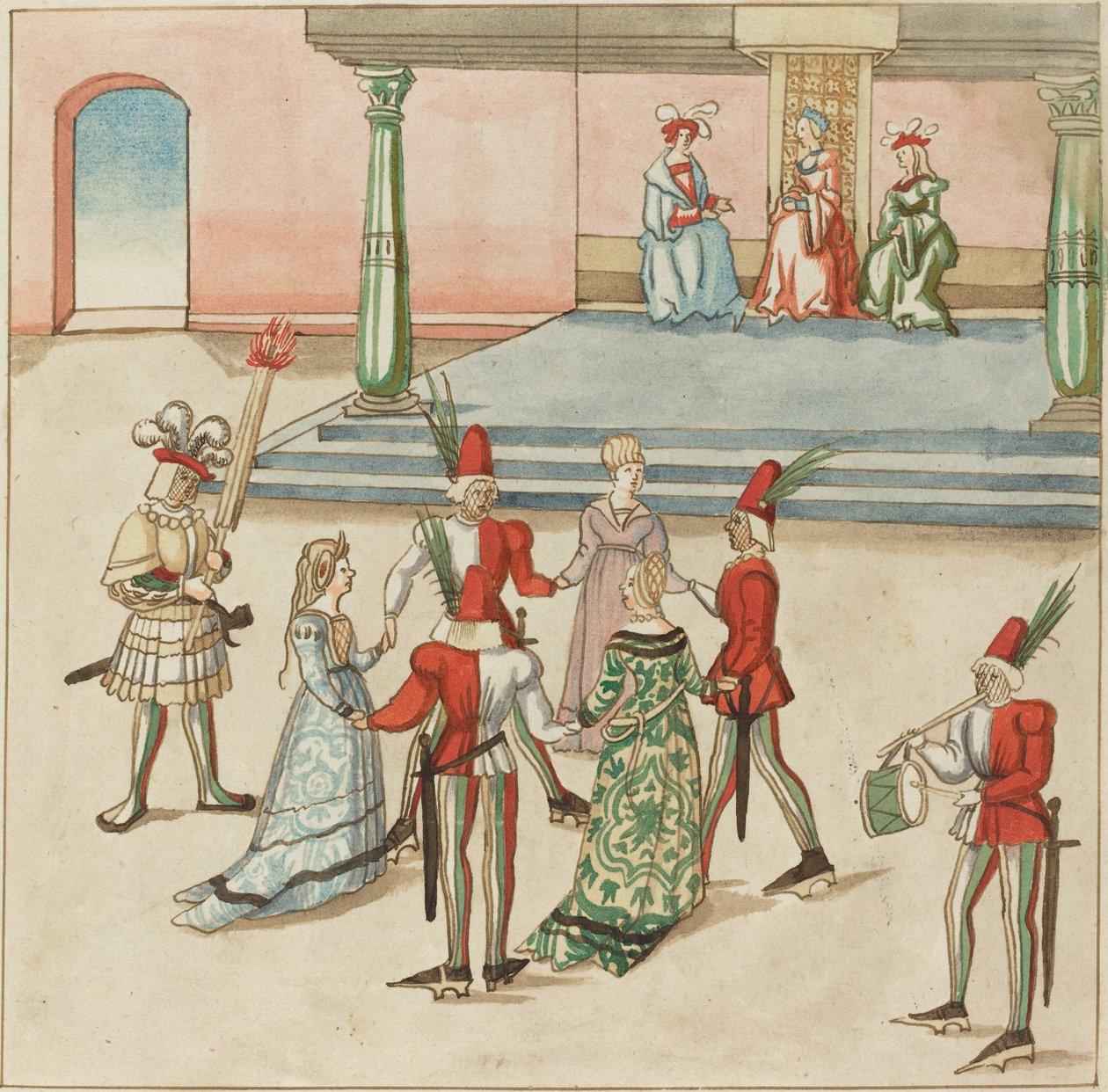 Maskerade von German 16th Century