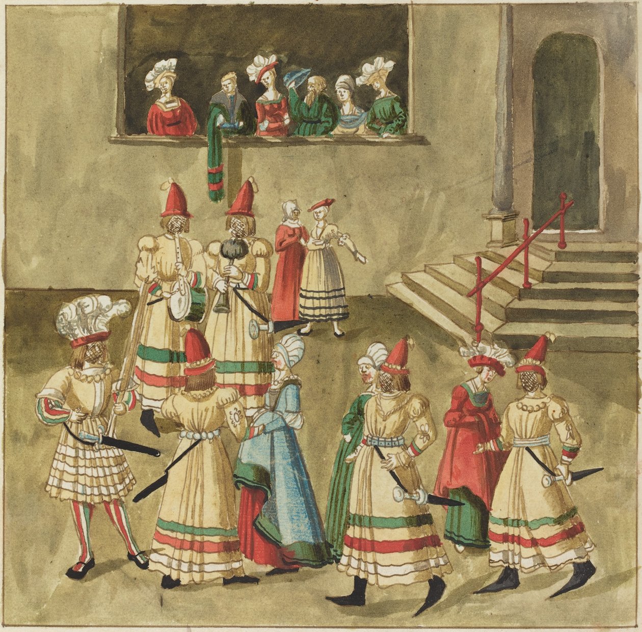 Maskerade von German 16th Century