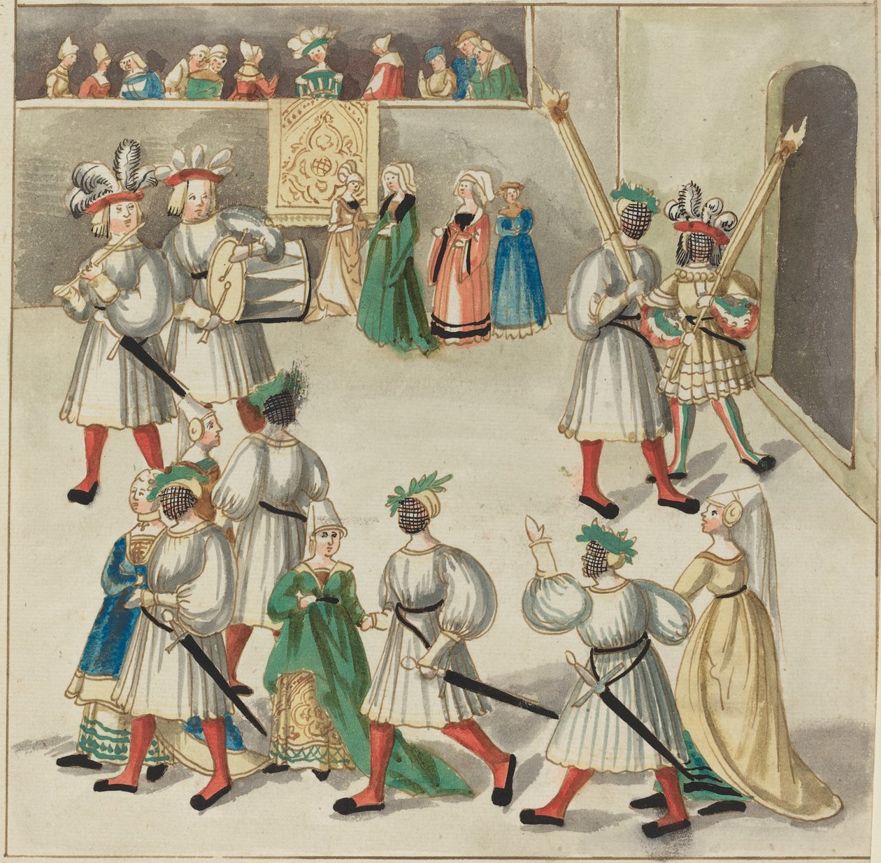 Maskerade von German 16th Century