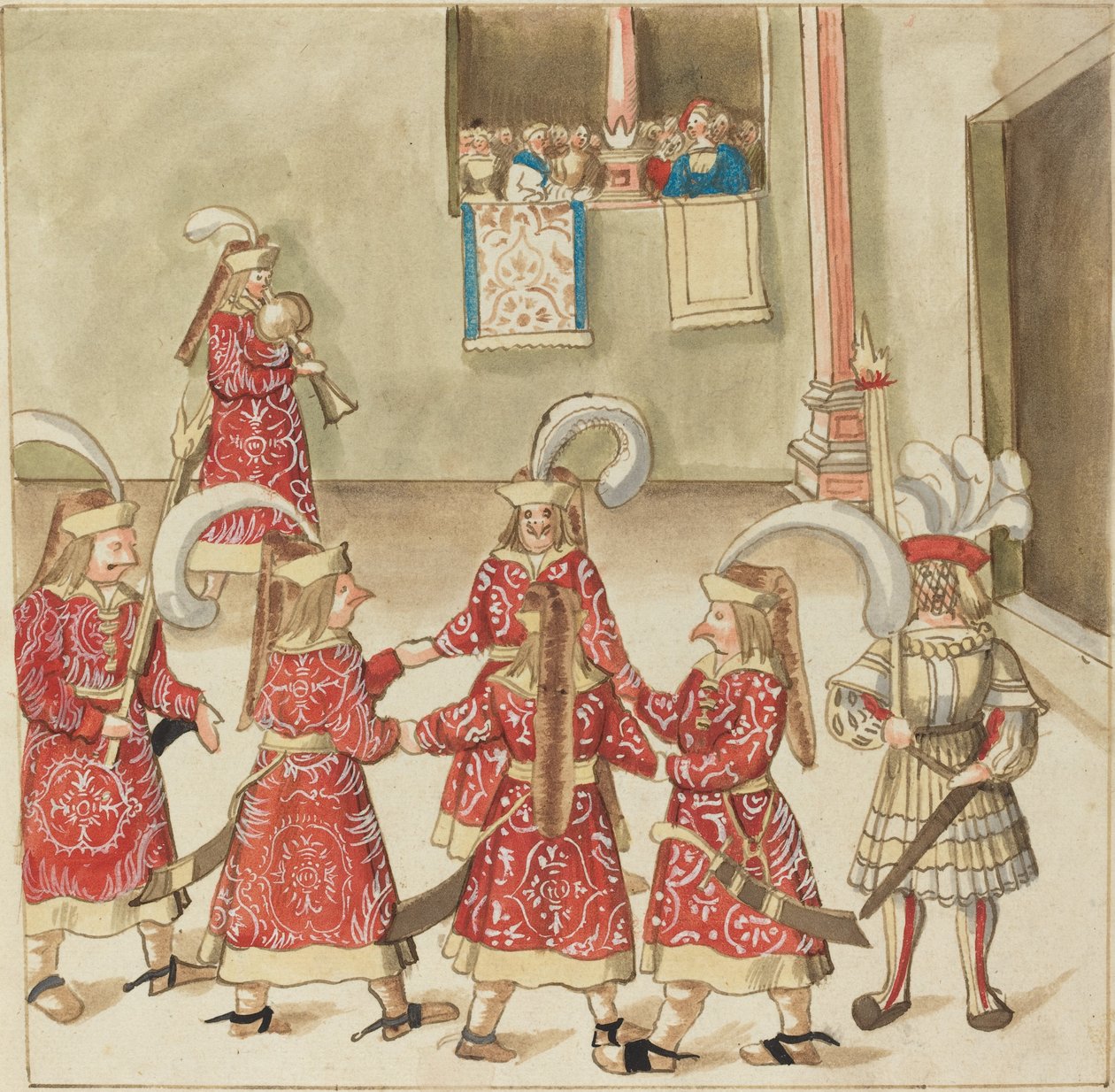 Maskerade von German 16th Century