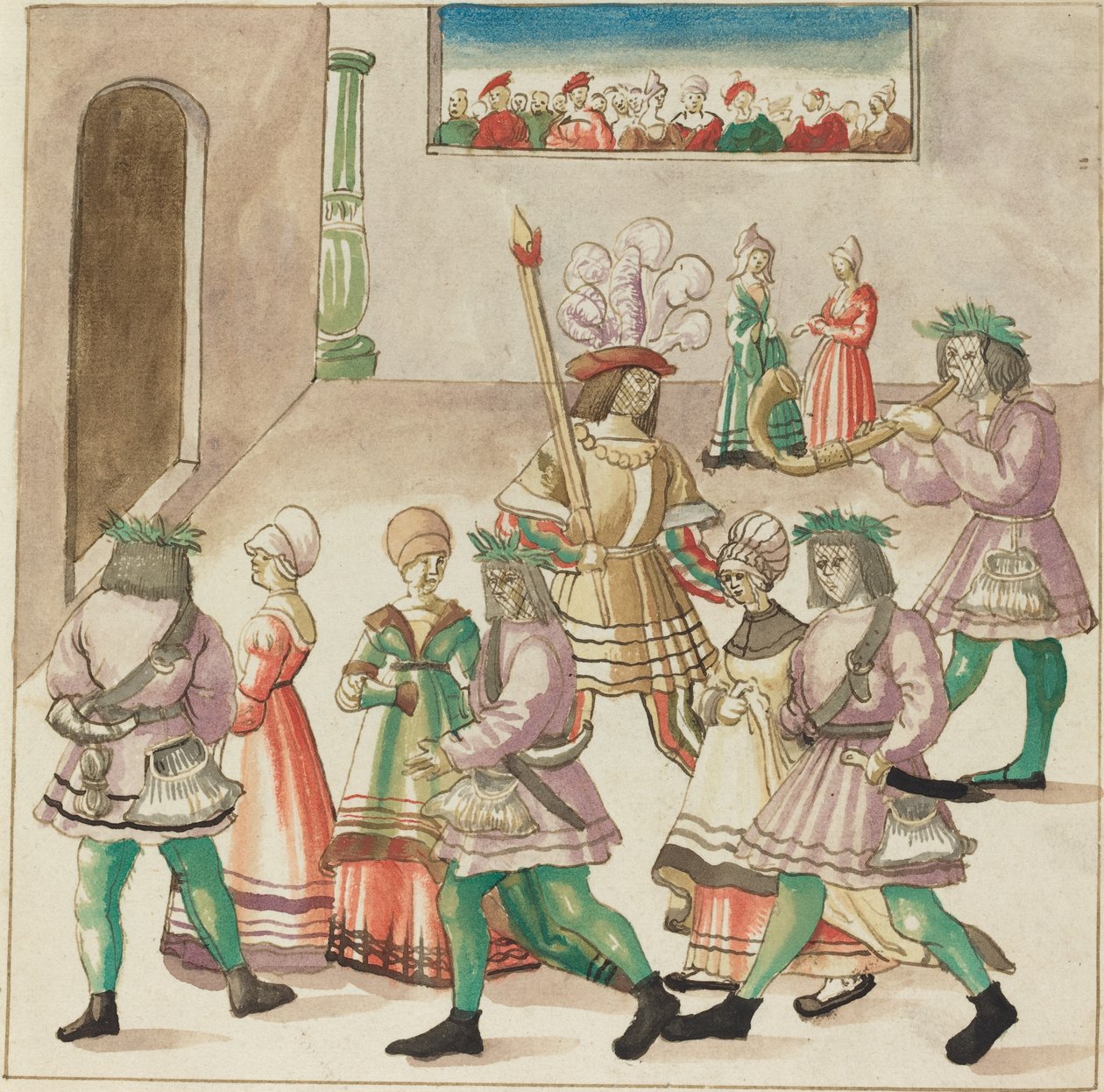 Maskerade von German 16th Century