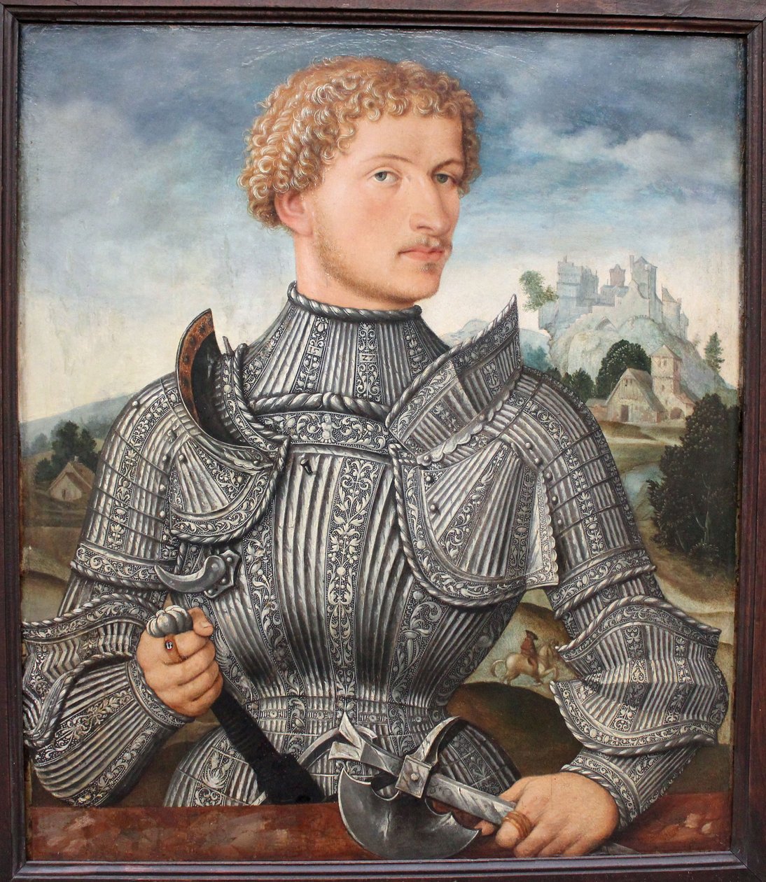 Bildnis eines Herrn Rehlinger von German L.M.