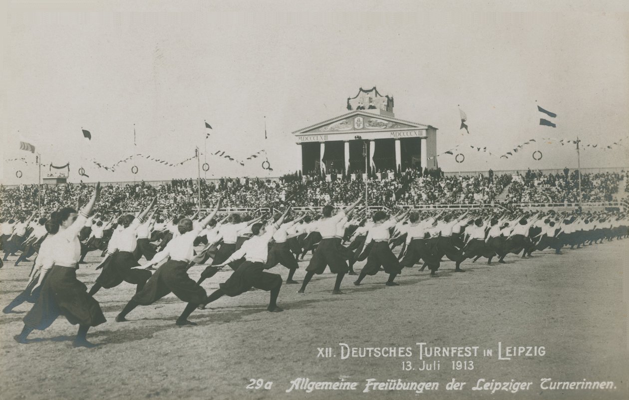 Zwölftes Deutsches Turnfest, Leipzig von German Photographer