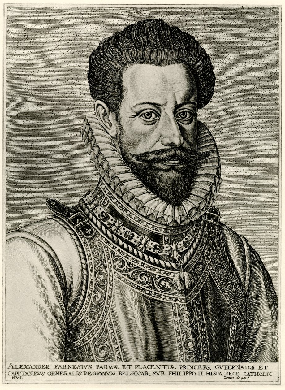 Allessandro Farnese von German School