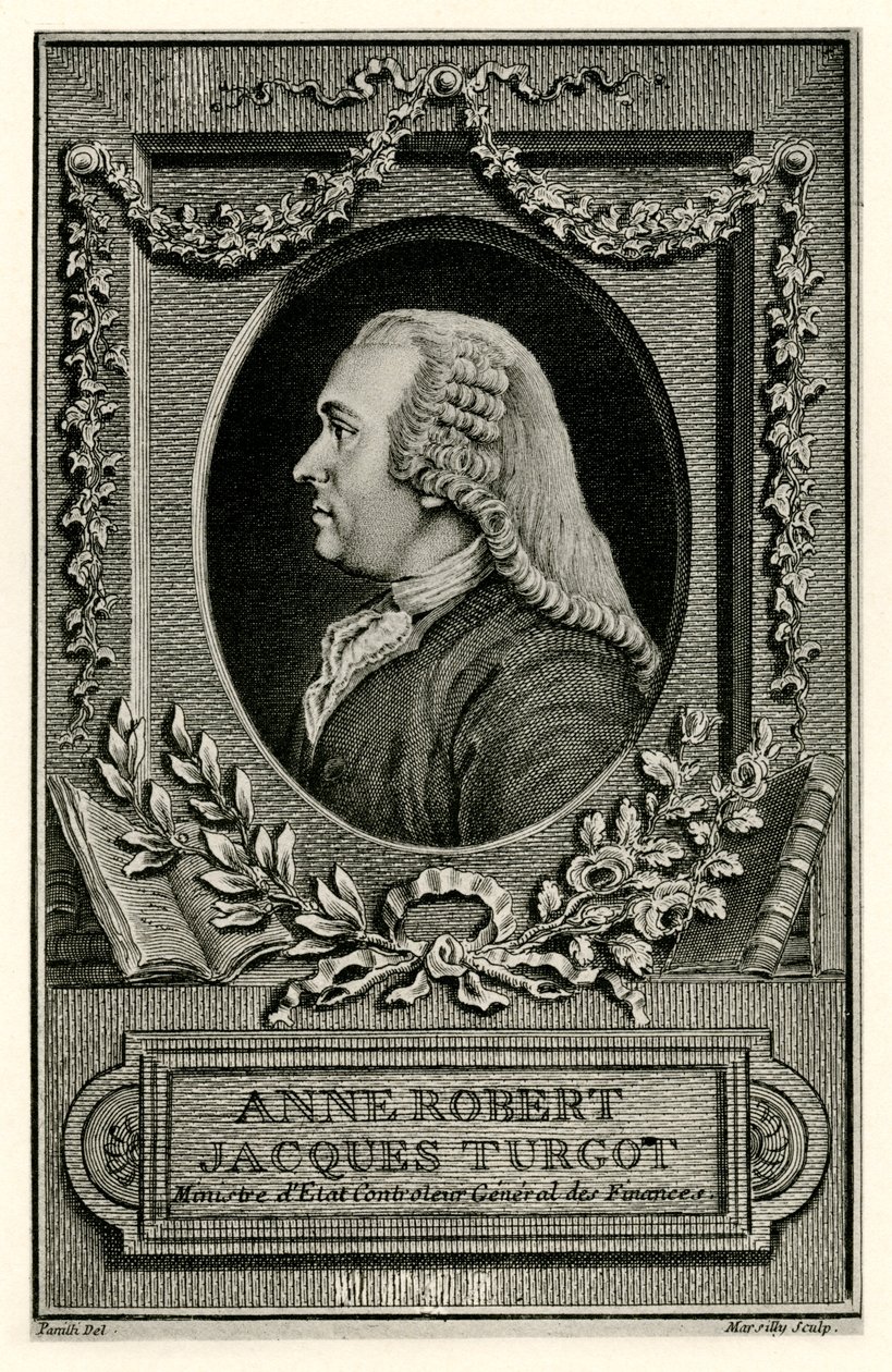 Anne Robert Jacques Turgot von German School