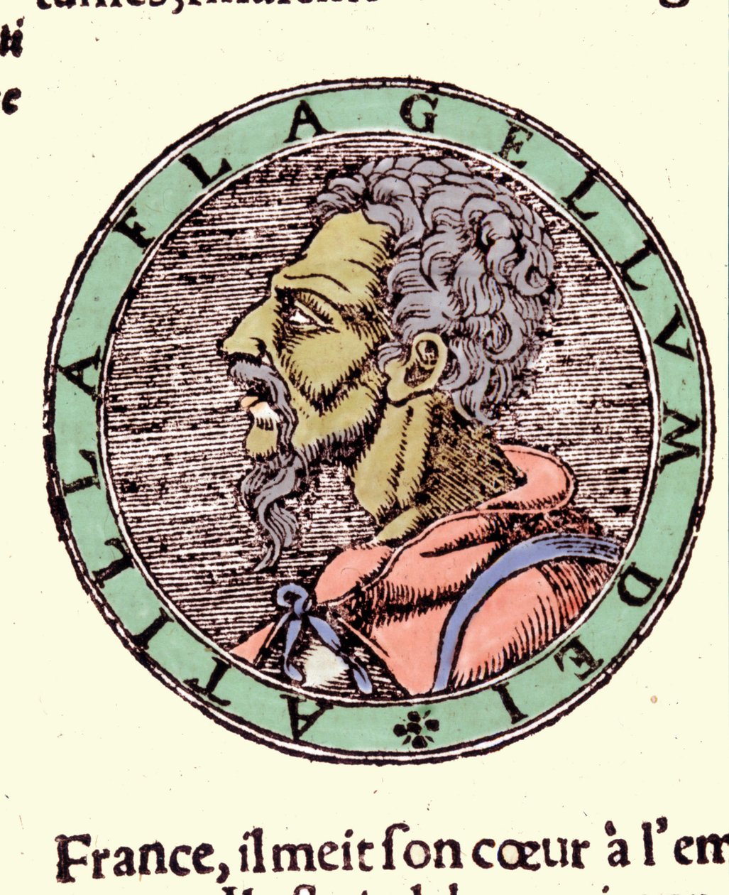 Attila - in „Cosmographia“ von Sebastiano Munster von German School