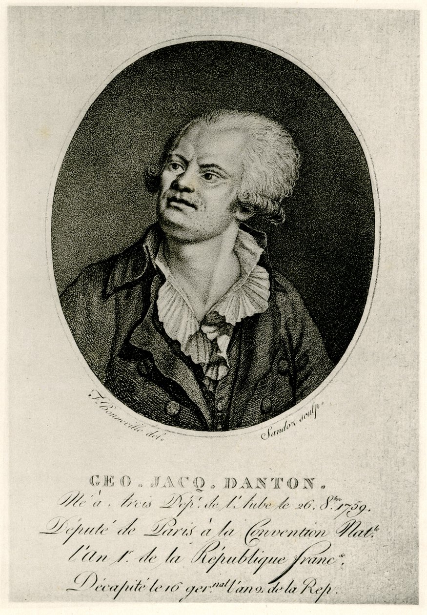 Georges Jacques Danton von German School
