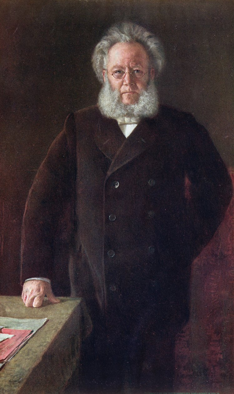 Henrik Ibsen (1828-1902) von German School