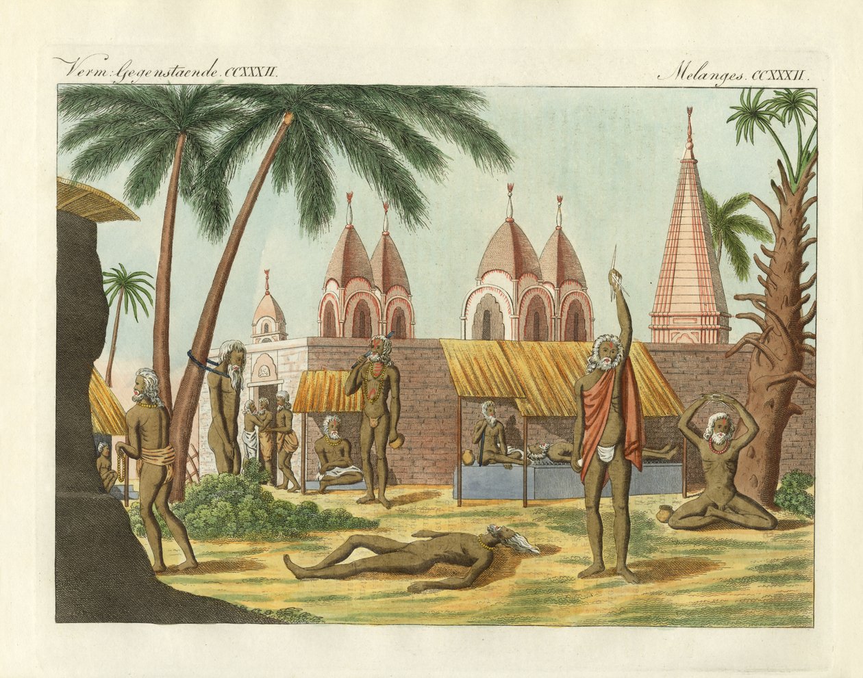 Indische Fakire von German School