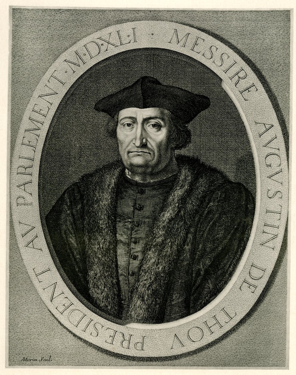 Jacques Auguste de Thou von German School