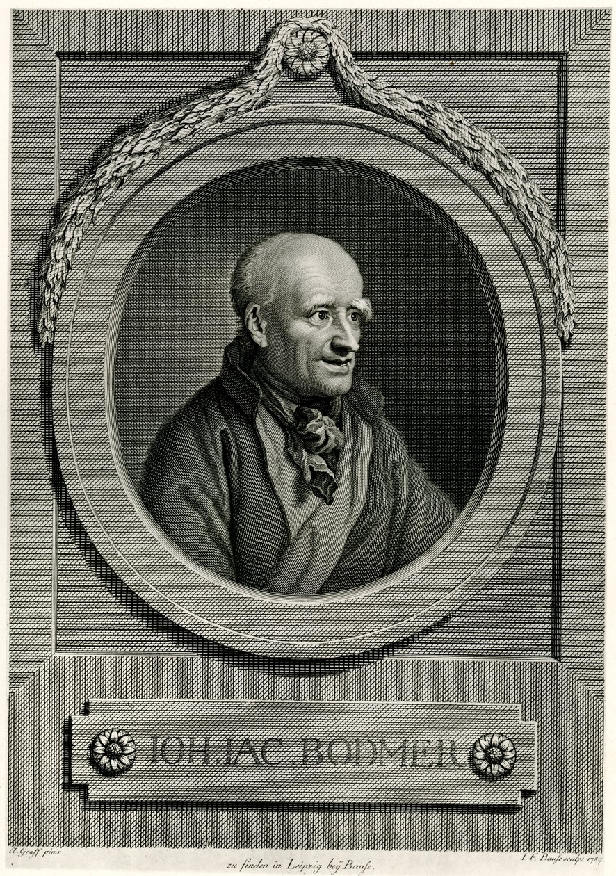 Johann Jacob Bodmer von German School