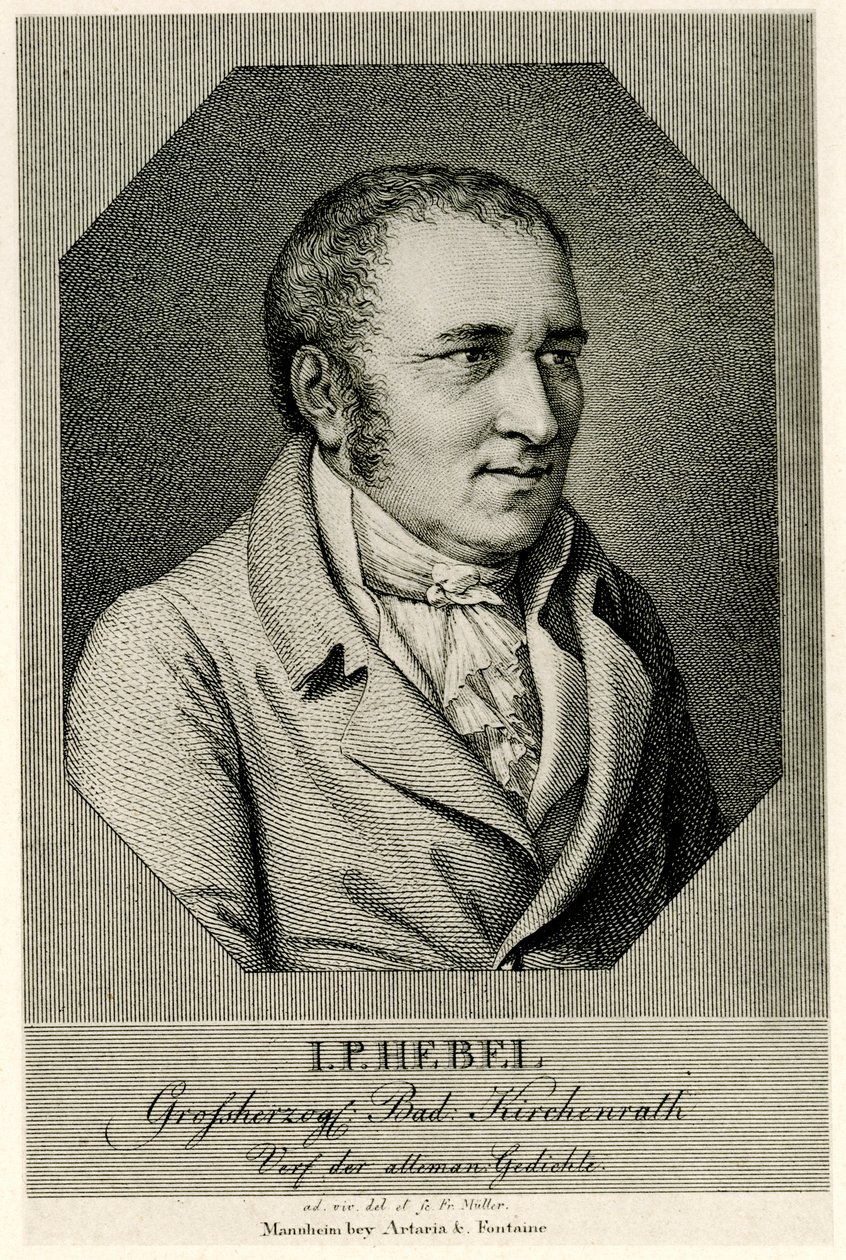 Johann Peter Hebel von German School
