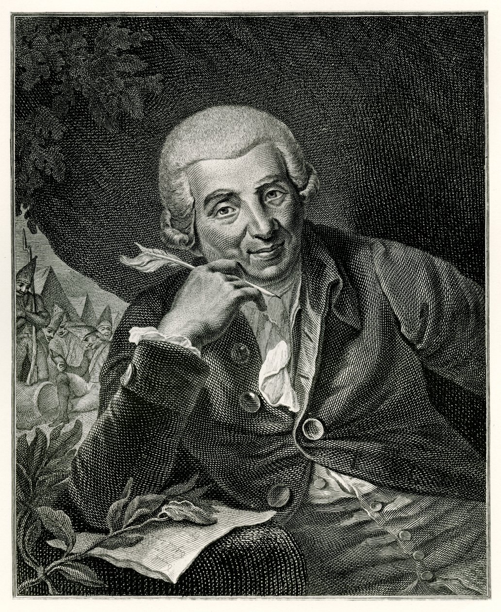 Johann Wilhelm Ludwig Gleim von German School