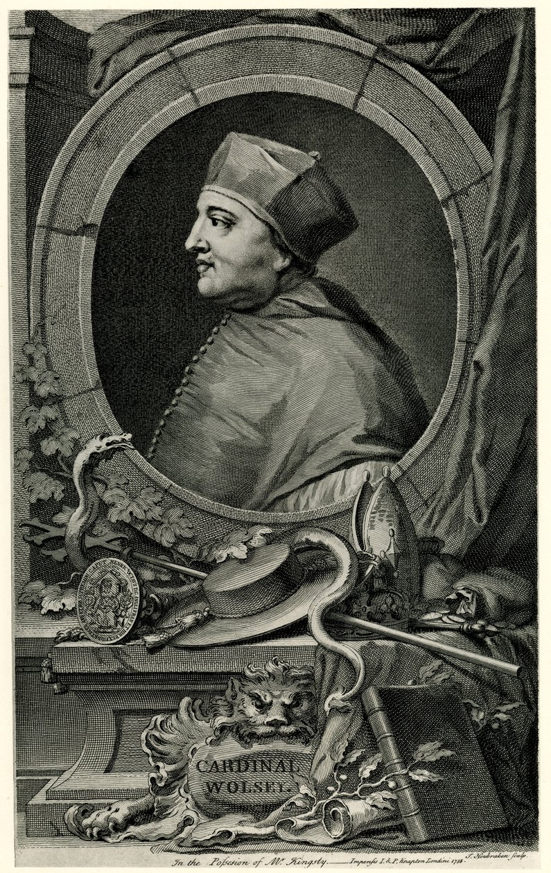 Kardinal Thomas Wolsey von German School