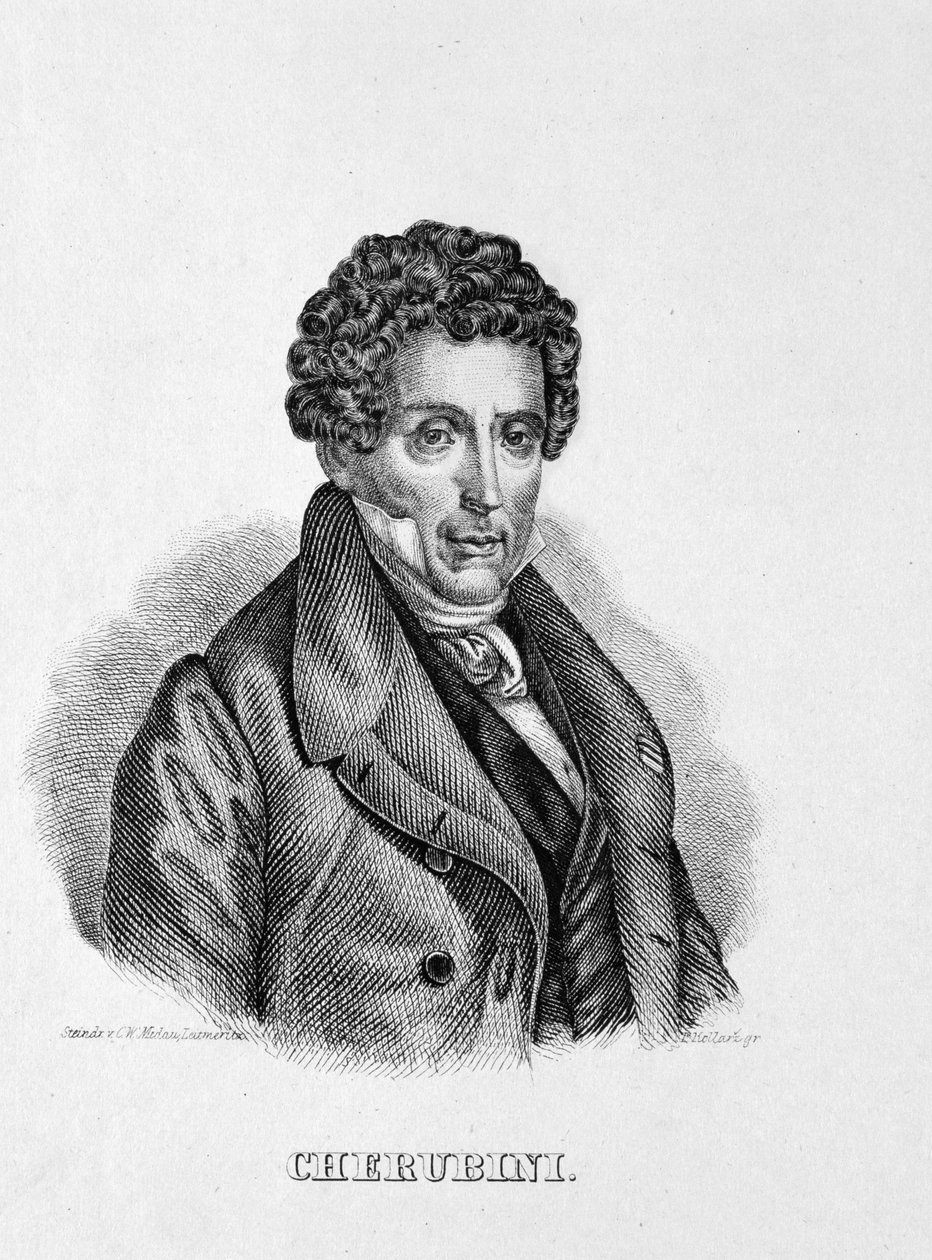 Luigi Cherubini (1760-1842) von German School