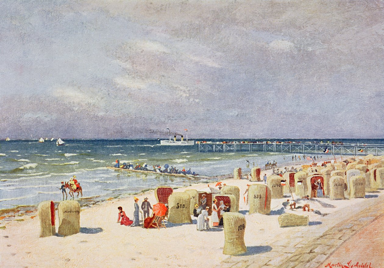 Am Strand von Norderney von German School