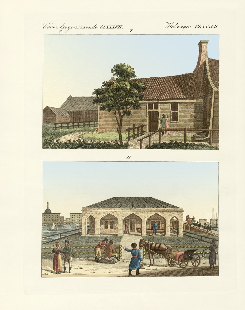 Peter der Große als Zimmermann von German School