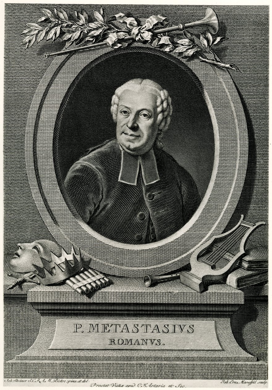 Pietro Metastasio von German School