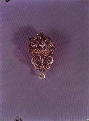 Pomander, Süddeutsch (Gold und Emaille) von German School