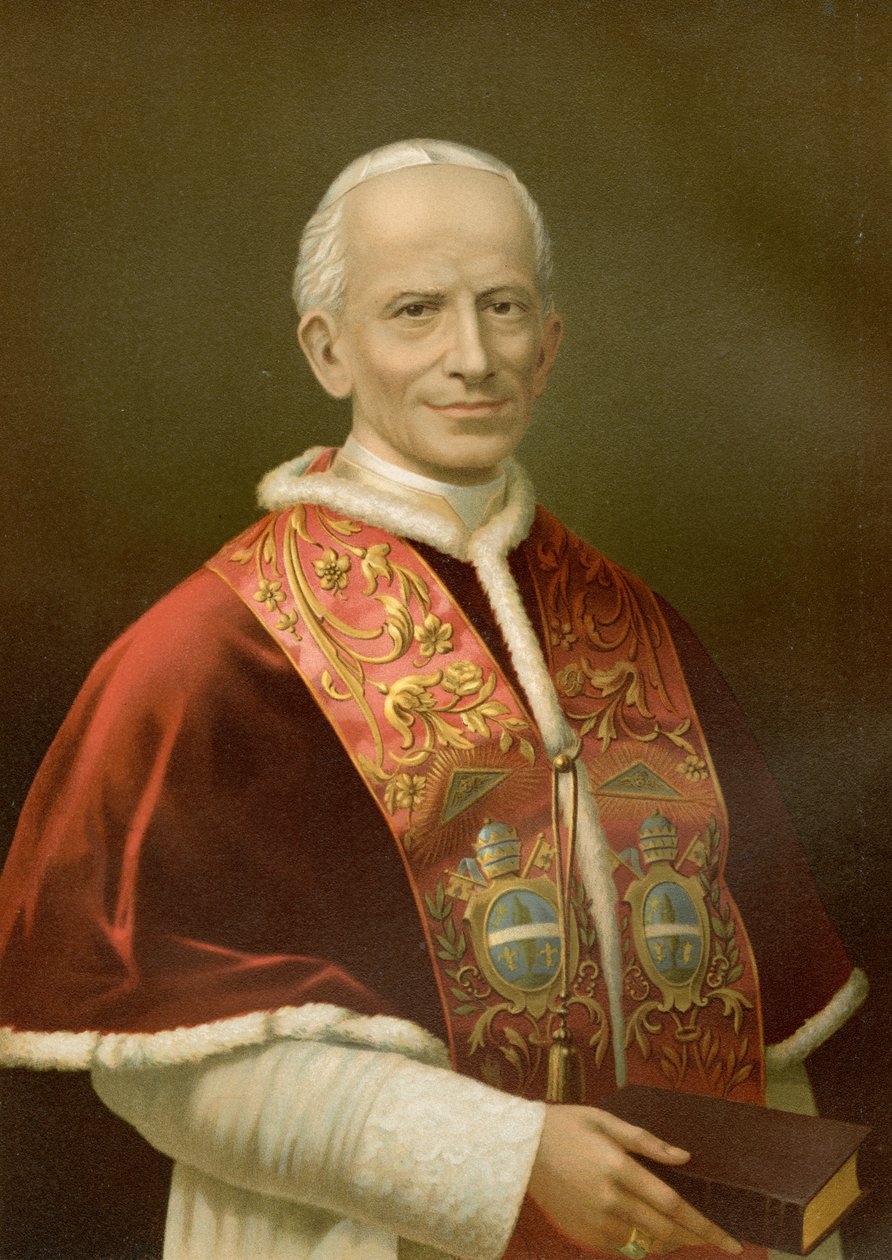 Papst Leo XIII von German School