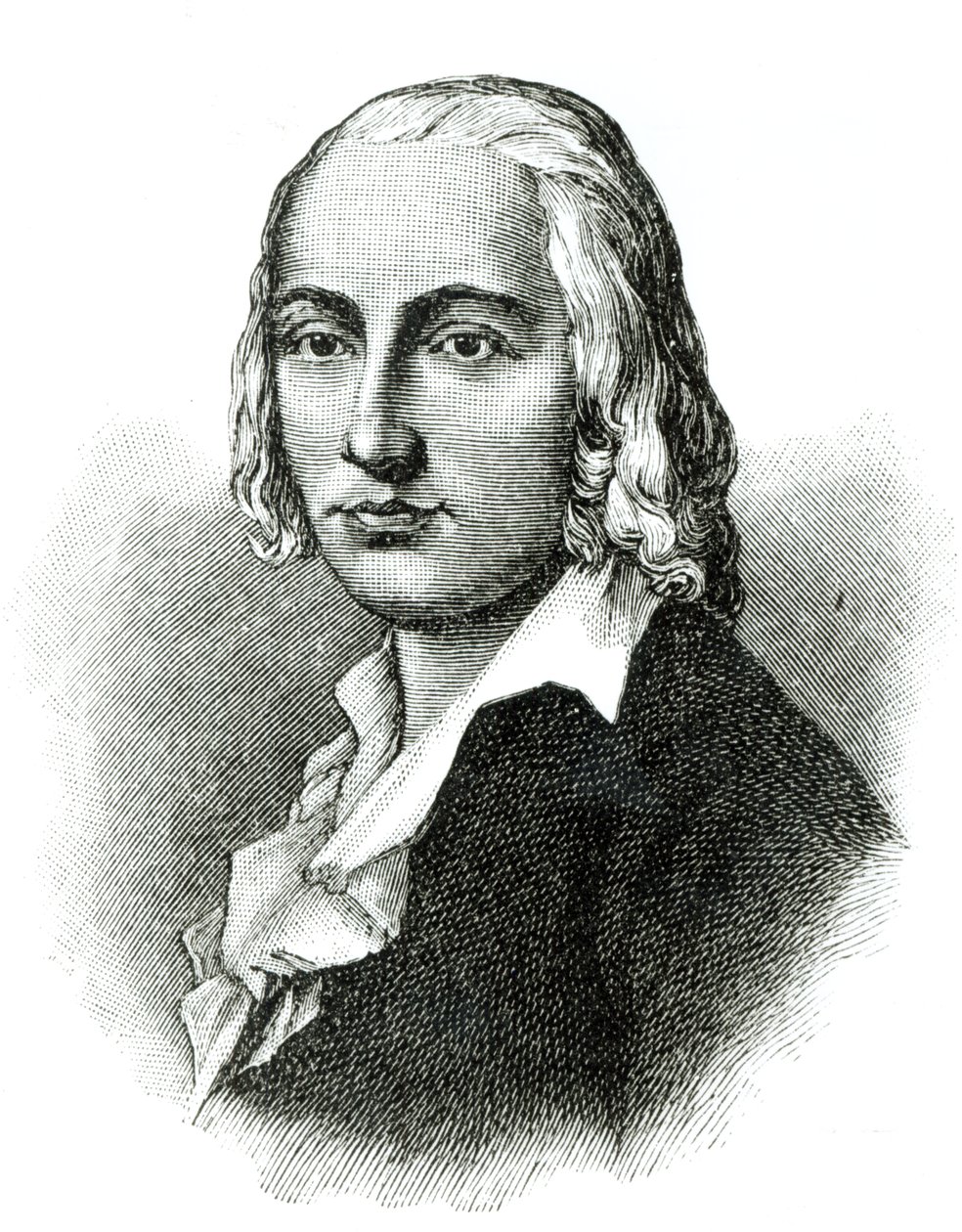 Porträt von Friedrich Hölderlin von German School