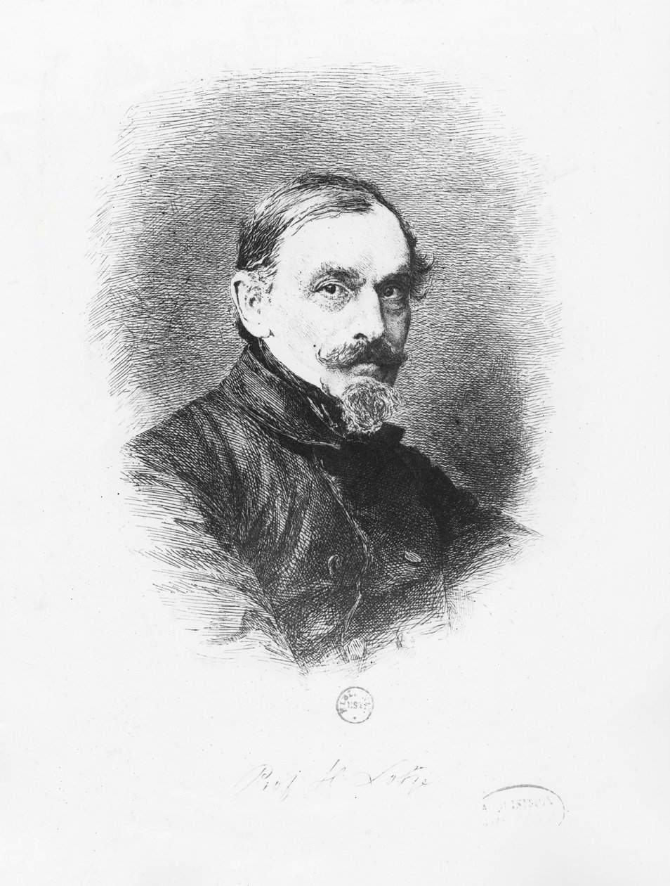 Rudolf Hermann Lotze (Gravur) von German School