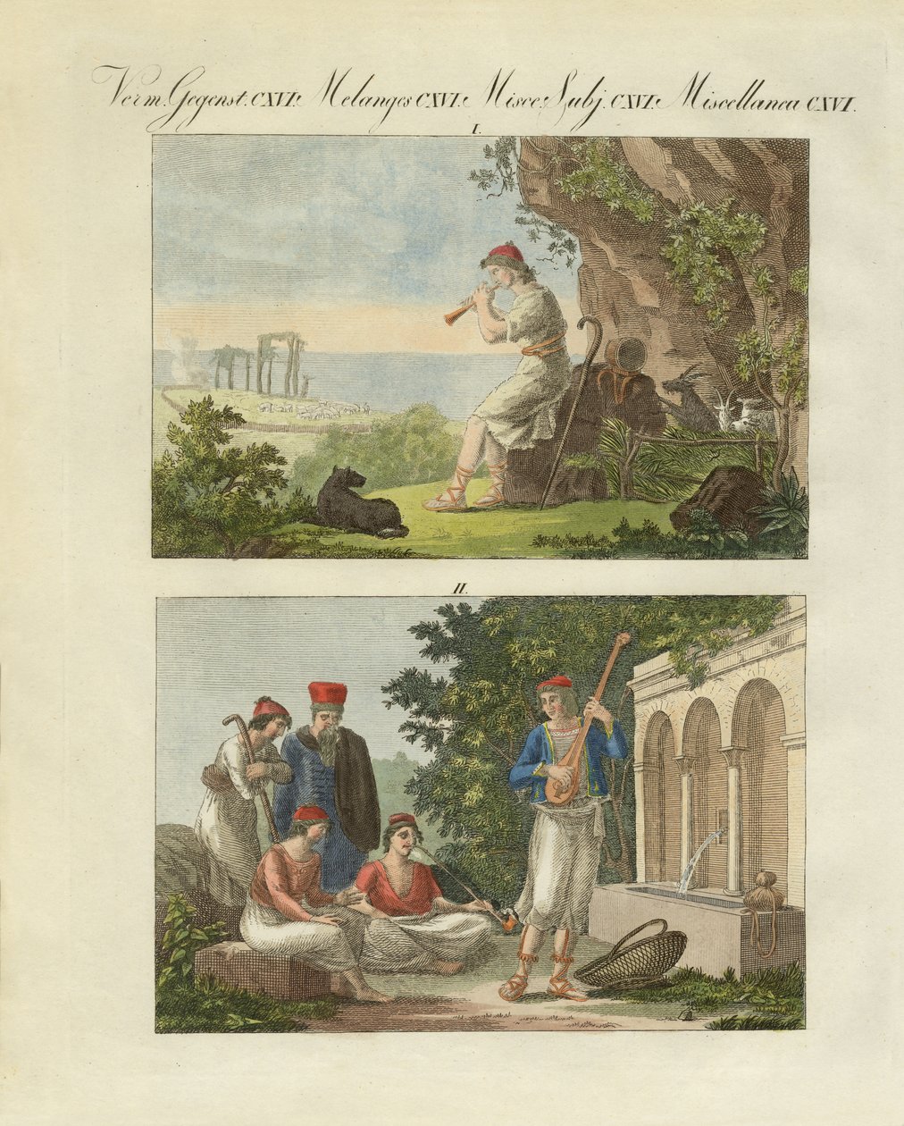 Szenen aus Griechenland von German School
