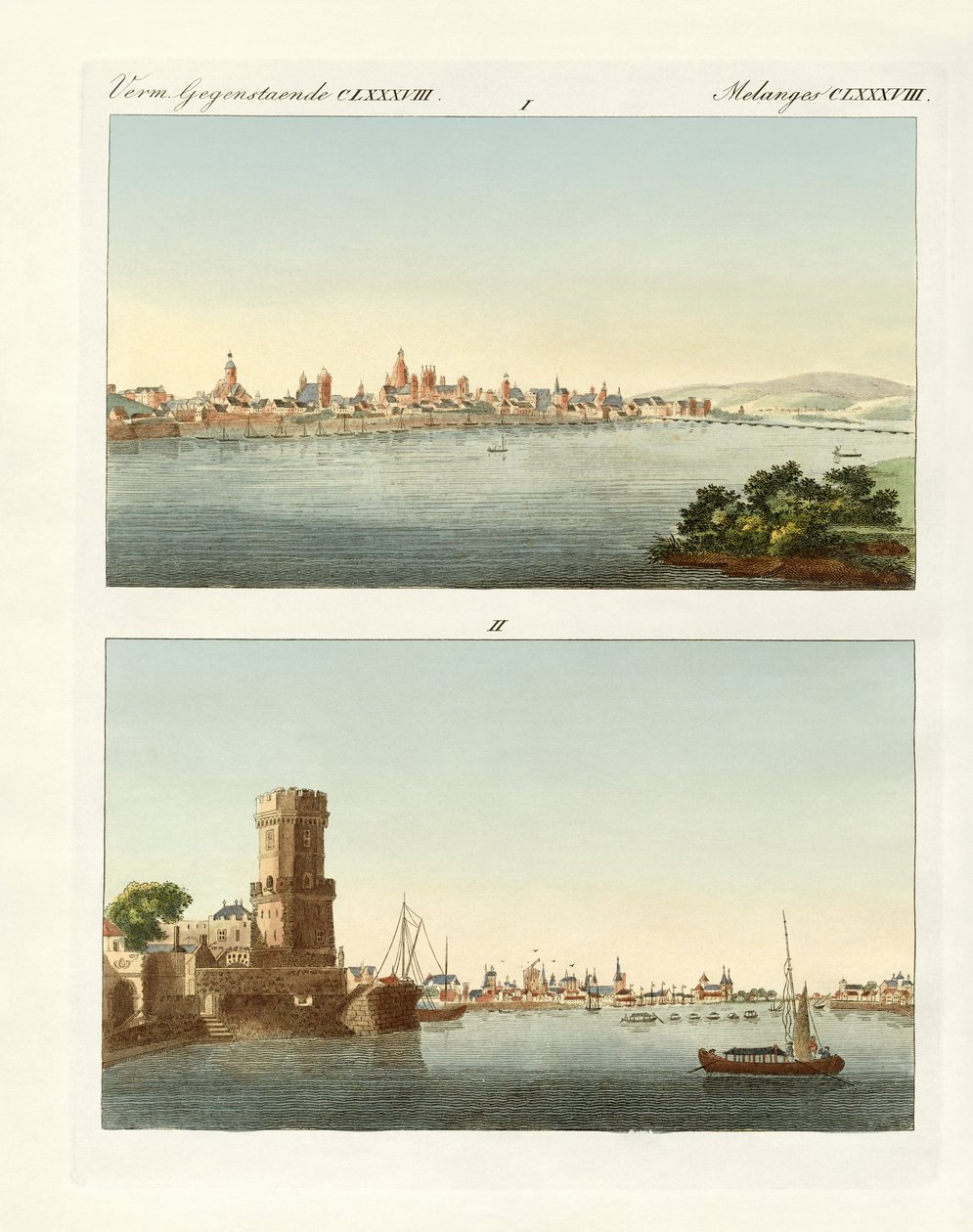 Seltsame Städte am Rhein von German School