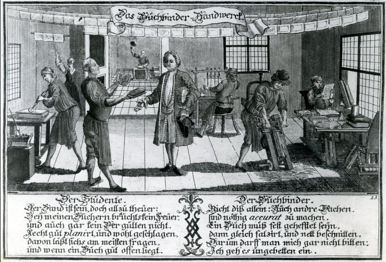 Der Buchbinder von German School