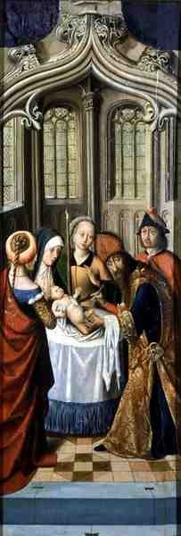 Die Beschneidung Christi von German School
