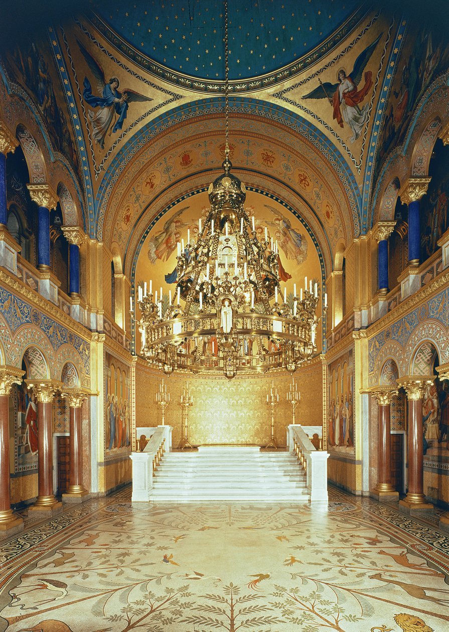 Der Thronsaal von Norden von German School