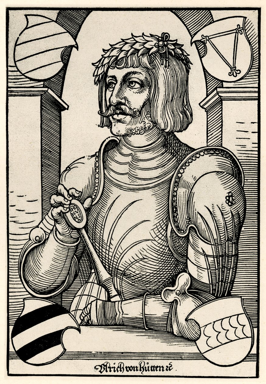 Ulrich von Hutten von German School