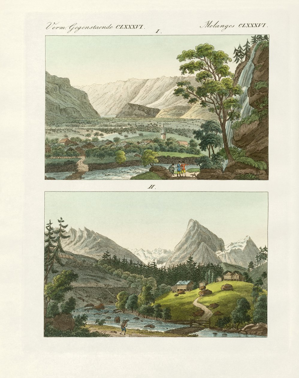 Ansichten der Schweiz von German School